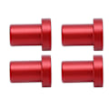 Miniatyrbilde 6 av 8: 4 stk. benkholdere 19 mm diameter arbeidsbenkpinne aluminiumslegering høy styrke trebearbeiding bordstopp tapp rød