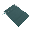 Miniatyrbillede 7 af 8: 10 stk. Opbevaringspose Foldbar Vandtæt Vaskbar Pålidelig Holdbar Snøredesign Pose til Skole Rejse Sortlig Grøn