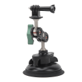 Miniatyrbilde 5 av 8: Sugekopp Kamera Bilfeste med Brakett 1/4 Tommers Skruegrensesnitt Action Kamera Bilvindu Vindskjerm Festeholder for Filming Vlogging