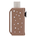 Miniatyrbillede 2 af 8: Flash Disk Bærbar Te Brun Plastik Push Pull Thumb Memory Stick til Informationslagring Dataoverførsel Gave Te Brun 64GB