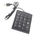 Miniatyrbillede 5 af 8: Bærbart mini USB numerisk tastatur numerisk tastatur til bærbar