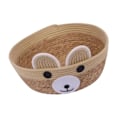Miniatyrbild 4 av 8: Rattanflätad Kattbädd 4 Säsonger Universal Söta Björnen Modell Kattunge Sovbo för Husdjurstillbehör