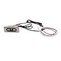 Miniatyrbilde 1 av 8: Elektrisk sofakontroll 5A 3 knapper 5-pin rett hode USB-ladeport løftestoler bryter med LED-stripe