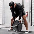 Miniatyrbillede 5 af 8: Gymnastikshorts til mænd Hurtigtørrende træningsshorts Korte løbebukser