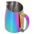 Miniatyrbilde 8 av 8: 450 ml rustfritt stål kaffemjølkeskum latte kopp mugge for hjem kaffe fargerik