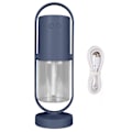 Pikkukuva 1 / 8: Ilmankostutin Kylmäsumu RGB Hienosuihke Äänetön Kannettava Ilmankostutin LED-Valolla Vauvalle Autolle Matkalle 200ml Purppuranpunainen