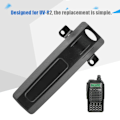 Miniatyrbilde 7 av 8: 5PCS håndholdt Walkie Talkie Intercom midjebelte bakklips for Baofeng UV-82