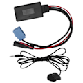 Pikkukuva 5 / 8: Auton stereokaiutinmikrofon Mini ISO 8-nastainen johdinsovittimella Bluetooth 5.0 matkapuhelimelle tabletille MP3