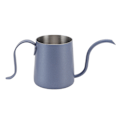 Miniatyrbillede 1 af 8: Kaffekedel 304 Rustfrit Stål Fortykket Tynd Lang Tud 250ml Hæld Over Kaffekedel til Hjem Mørkeblå