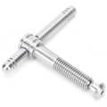 Miniatyrbillede 4 af 8: Foldecykel Titanium Legering Shell bevægelige hængselklemmer Tilbehør til Brompton