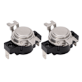 Miniatyrbilde 7 av 8: 2 stk termostatbryter følsom automatisk KSD302R dobbel metallplate temperaturkontrollbryter 250V 25A 150℃