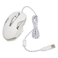 Miniatyrbild 5 av 8: RGB Gaming Mouse Multifunktion Ergonomisk 7200 DPI trådbunden optisk spelmus med programmerbara knappar och bakgrundsbelysningsläge Vit