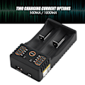 Miniatyrbilde 5 av 8: Liitokala Lii-202 USB-batterilader for 18650 / 18490 / 18350 / 17670 / 17500 / 16340(RCR123)