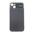 Miniatyrbild 1 av 8: Elektropläterat phone case Stort fönsterobjektiv Kameraskydd Stötsäkert case Anti Scratch Svart för IPhone 14 Plus