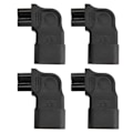 Pikkukuva 1 / 8: 4 kpl IEC320 C14–IEC320 C5 -sovittimen power uros-naaras muunnospistoke 250 V 2,5-10A 2500 W