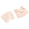 Miniatyrbilde 7 av 8: 5 Stk Maple Wood Fiolin Bridges Deler Instrumenttilbehør for 4/4 størrelse fiolin
