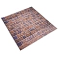 Pikkukuva 2 / 8: 6 kpl 100x18cm 3D-portaan tarra kivi tiilikuvio itseliimautuva tarra DIY seinätarra kodin sisustukseen