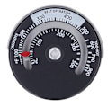 Miniatyrbild 1 av 8: Magnetisk spis termometer 0‑500℃ Aluminiumlegering urtavla Hög precision termometer mätare för öppen spis
