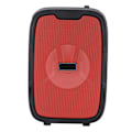 Pikkukuva 3 / 8: Bluetooth-kaiutin Super Bass Subwoofer Kannettava LED Langaton Kaiutin FM-radiolla Ulkokaraokeen 5 tuumaa Punainen