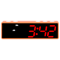Miniatyrbild 8 av 8: Träningstimer LED Digital Timer Multifunktionell Elektronisk Bordsur för Sovrum Fitnessrum (Orange Ram Blå Röd Display )