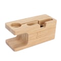 Miniatyrbillede 3 af 8: Smart Phone Rack Watch Oplader Stativ Bambus Opbevaringshylde til Stue Soveværelse Brug