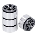 Miniatyrbild 5 av 8: 4 ST RC hjulnav set aluminiumlegering CNC RC hjul fälgnav för 1,9 tum däck slitbana titan
