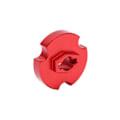 Miniatyrbilde 7 av 8: RC Aluminium Slurekobling RC Slurekobling Erstatning for Traxxas 1/16 RC Bil Rød