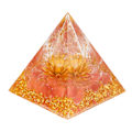 Miniatyrbild 5 av 8: Kristallpyramid Krossad Sten Torn Heminredning Skrivbord Handgjord Prydnad för Stressreducerande Healing Meditation