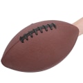 Miniatyrbilde 8 av 8: PU størrelse 9 Rugby amerikansk fotball treningstilbehør for innendørs utendørs