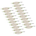Miniatyrbilde 8 av 8: Olivenform Fjærfiskeutstyr Agn Kobberlegering Coil Inline Feeder lokker Bur