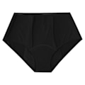 Miniatyrbillede 3 af 8: Kvinder Højtaljede Badeshorts - Højbenet Badetøj til Piger XXL Sort
