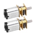 Pikkukuva 5 / 8: 2 kpl Vaihde Moottori DC 6V 200RPM Nopeuden Vähentäminen 3x8 Akseli Vaihde Moottori RC Autolle Leikkiä Varten
