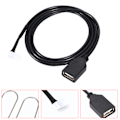 Miniatyrbillede 6 af 8: Bilradio Interface USB Adapter Kabel med Fjernelsesværktøjer til Peugeot 307 Citroen C2 C3