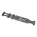 Miniatyrbilde 3 av 8: RC Carbon Fiber Chassis Upgrade Part 2.5mm RC Car Chassis Plate for YOKOMO YD2 Z 1/10 Drift Car Black