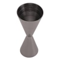 Miniatyrbillede 8 af 8: Cocktail dobbelt jigger i rustfrit stål - Innovativ vinmålekande - Bartender målejigger 1/2oz sort belægning
