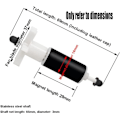 Miniatyrbillede 2 af 5: Silent Mini Akvarium Have Dam Tilbehør Pumpe Impeller