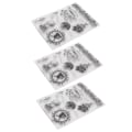 Miniatyrbilde 6 av 8: 3 stk klart stempel Unik design Resirkulerbare transparente pregingstempler for DIY Scrapbook Crafts