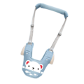 Miniatyrbild 3 av 8: Toddler Walking Harness Mjuk Andningsbar Bomull Säker Spänne Väst Stil Toddler Walker för Hem Trädgård Utomhus Stjärna Blå