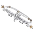Miniatyrbilde 7 av 8: RC Metall Komplett Foraksel Akselmontering for Axial SCX24 90081 1/24 RC Bil Oppgraderingsdeler Sølv