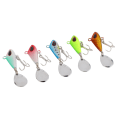 Miniatyrbillede 5 af 8: 5 Stk 10g Metal Fiskelokker Agn Vib Pailletter Fiskelokke Kunstig Hårdt Fiskelokke til ferskvandsbas