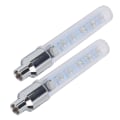 Miniatyrbilde 6 av 8: 2 stk sykkeldekk ventilhette lys 5LED 7 moduser sykkelhjul lys for Schrader ventil