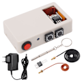 Miniatyrbillede 1 af 8: EMP Generator 150MHz Elektromagnetisk Puls Transmitter Pulsfrekvensgenerator EU Stik 100‑220VAC Hvid