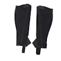 Miniatyrbild 2 av 8: 2st Halvchaps Svart Flexibelt Mesh Ridchaps för Barn Häst Ridning Skydd CXL