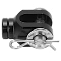 Miniatyrbillede 5 af 8: Motorcykel Bagbremsegaffel CNC Aluminium Erstatning for YZ125 250 YZ250F YZ125X YZ450FX WR450F Sort