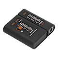 Miniatyrbilde 5 av 8: Nettverkskabeltester LED ABS Nøyaktig deteksjon Bærbar LAN-kabeltester Svart RJ45 RJ11