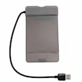 Miniatyrbild 1 av 8: USB3.0 2,5 tums SATA-hårddiskhölje 5 Gbps genomskinligt externt case för 7‑9,5 mm 2,5 tums SATA SSD HDD