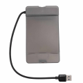 Miniatyrbillede 1 af 8: USB3.0 2,5 tommer SATA-harddiskkabinet 5 Gbps klart eksternt harddiskcover til 7-9,5 mm 2,5 tommer SATA SSD HDD