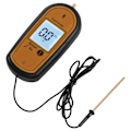 Miniatyrbild 4 av 8: MLD 004F Elektronisk stängseltestare LCD-skärm Digital stängselspänningstestare Stängseltestare 15KV med bakgrundsbelysning Gul