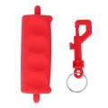 Miniatyrbild 1 av 8: Bågskytte Arrow Puller Gripper Portable Silicon Arrow Puller med klämma röd för pilbåge