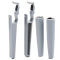 Miniatyrbilde 4 av 8: RC Drone Extended Landing Ben Support Feet Height Extender for DJI Mavic Air 2/Air 2S